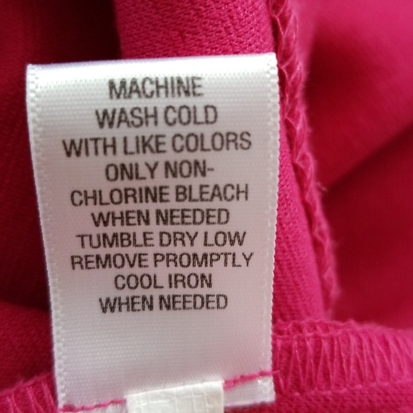 Final: Merona Collection Pink/Navy Dress, Size M - Picture 6 of 6